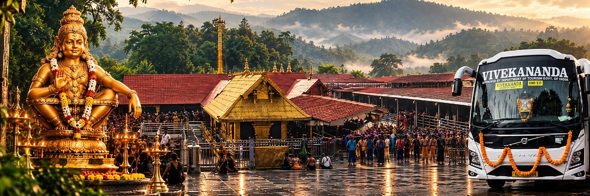 Vivekananda Travels Sabarimala pilgrimage